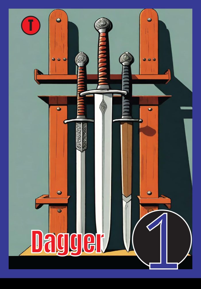 Dagger weapon card