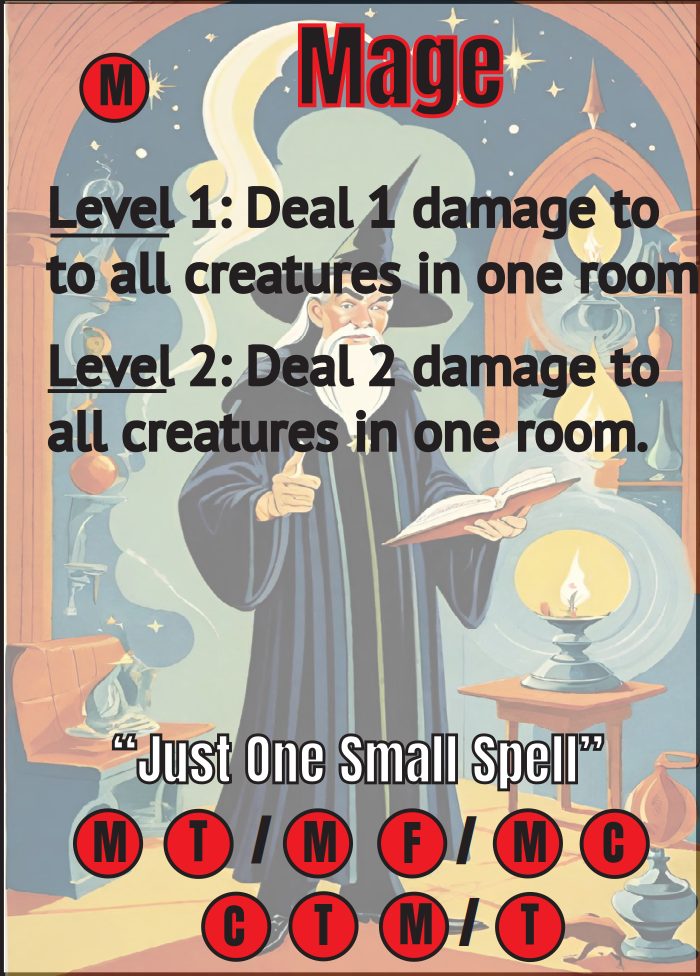 Mage class card