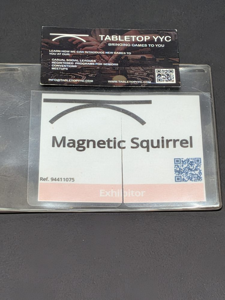 Tabletop YYC Calgary 2023 exhibitor badge