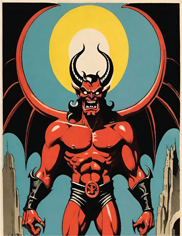 Monster card art &mdash; the Archdevil